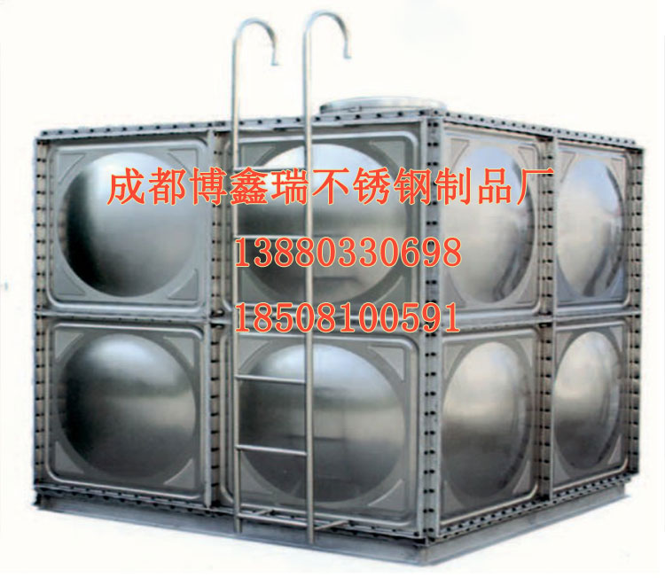 成都不銹鋼圓柱形保溫水箱